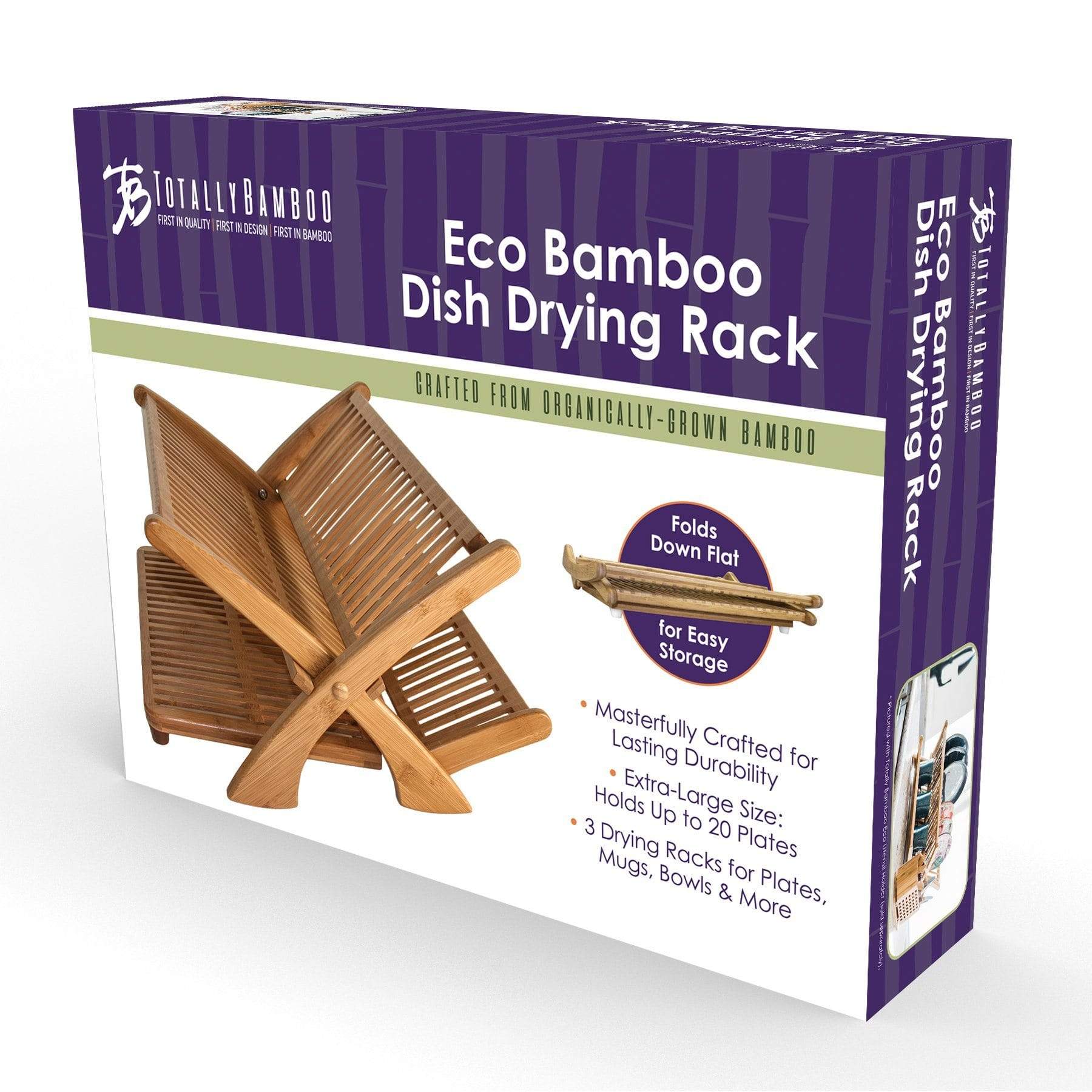 Totally Bamboo Eco Dish Rack - Winestuff