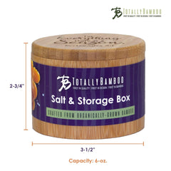 Totally Bamboo "For Everything There is a Season" Engraved Salt Box