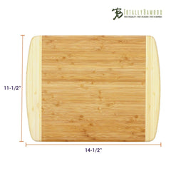 Totally Bamboo Kauai Cutting Board, 14-1/2" x 11-1/2"