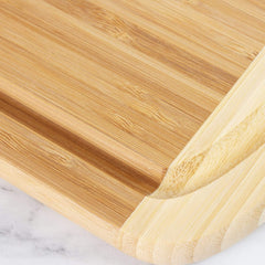 Totally Bamboo Kona Groove Carving Board, 18" x 12-1/2"
