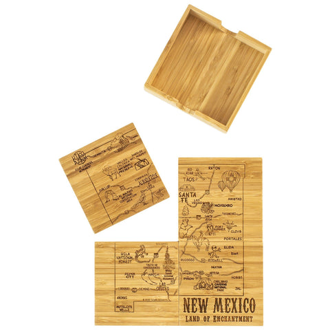 Totally Bamboo Eco-Culinaire 4-Piece Flexible Cutting Mat Set - Winestuff