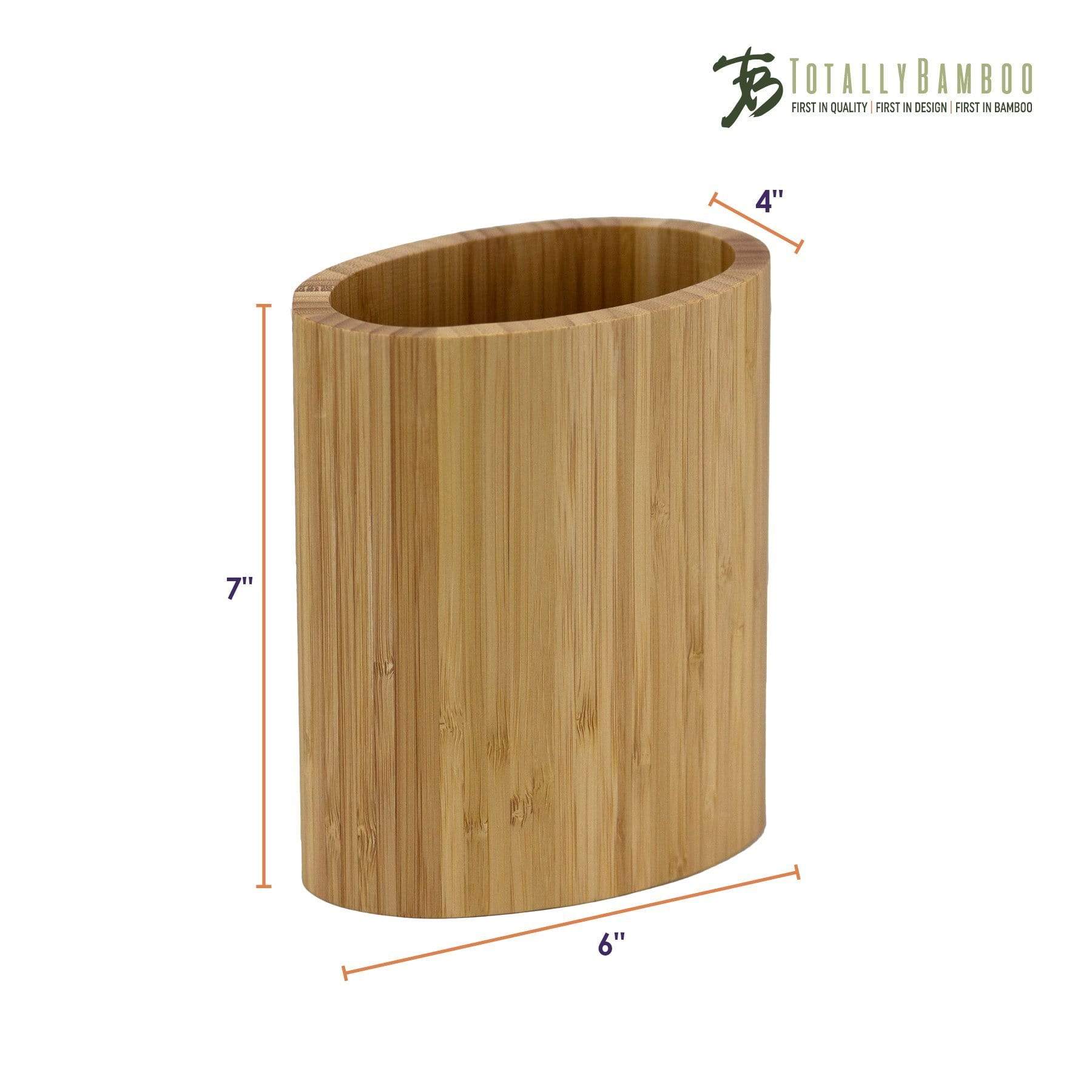 Kitchen Utensil Square Box Holder Custom Bamboo Wood Utensil Holder Square  Bamboo Utensil Holder Engraved Utensil Box Kitchen Decor 