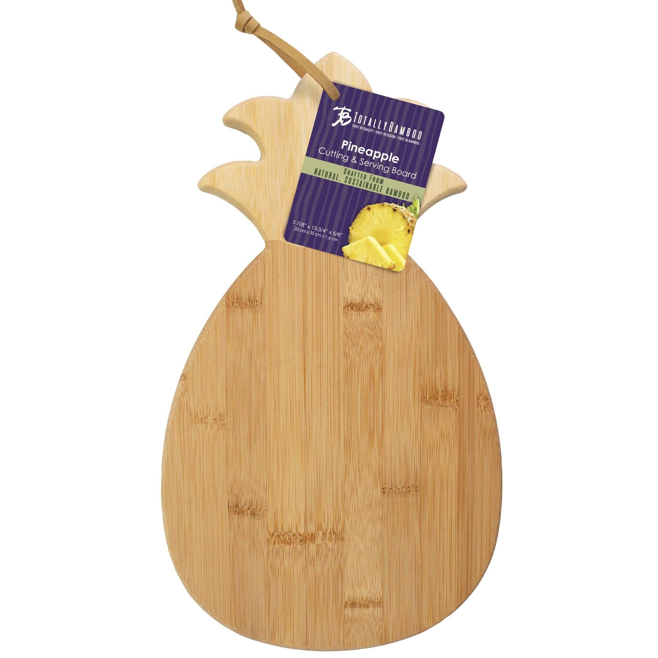 Totally Bamboo Pineapple Shaped Cutting & Serving Board