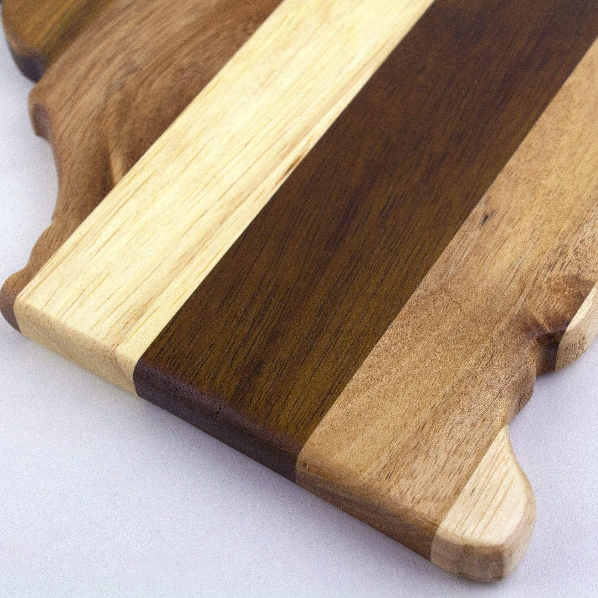 Round Cutting Board with Handle – Rock Woodworks