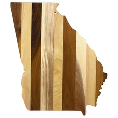 Totally Bamboo Rock & Branch® Shiplap Series Georgia State Shaped Wood Serving and Cutting Board