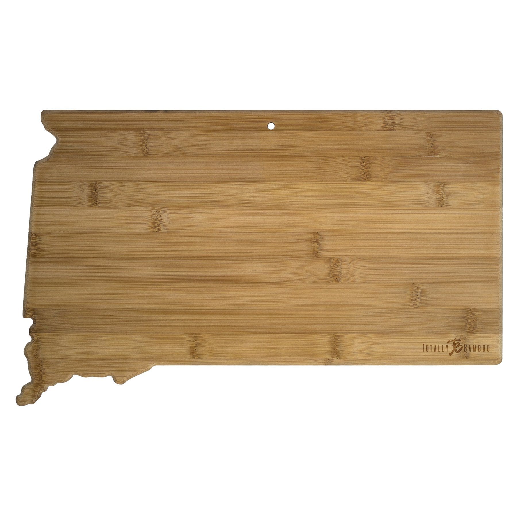 Totally Bamboo South Dakota State Shaped Bamboo Serving and Cutting Board