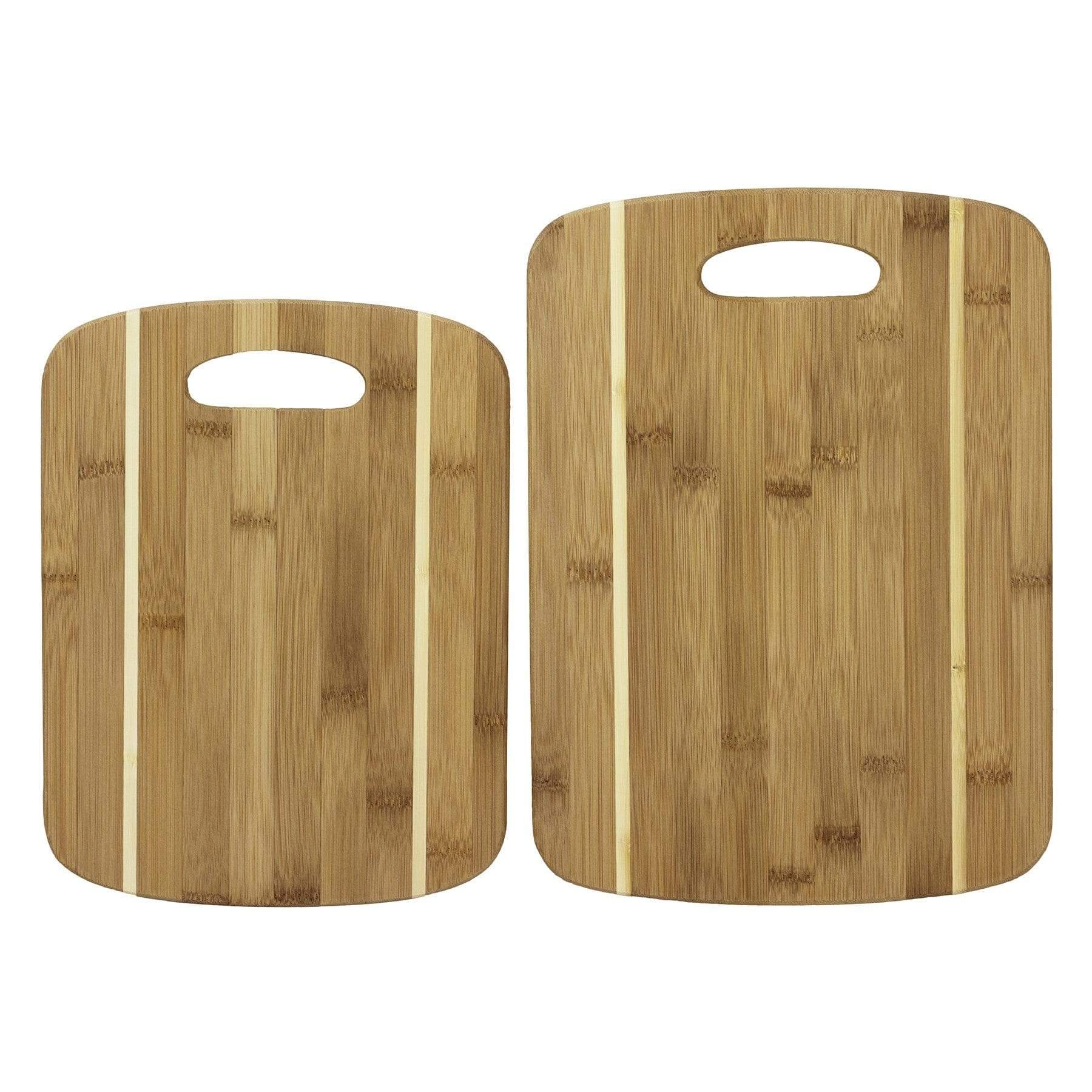 2pc Bamboo and Poly Cutting Board Set - Made By Design 2 ct