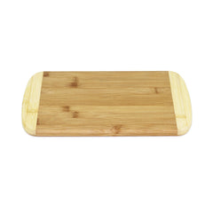 Totally Bamboo Two-Tone Bar Prep Cutting Board, 8" x 5-3/4"